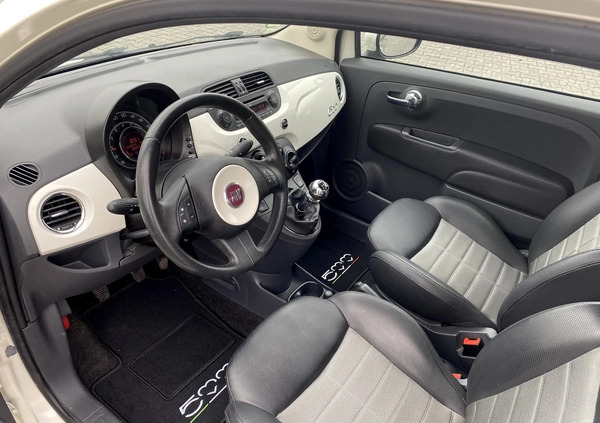 Fiat 500 cena 18900 przebieg: 134000, rok produkcji 2009 z Trzemeszno małe 121